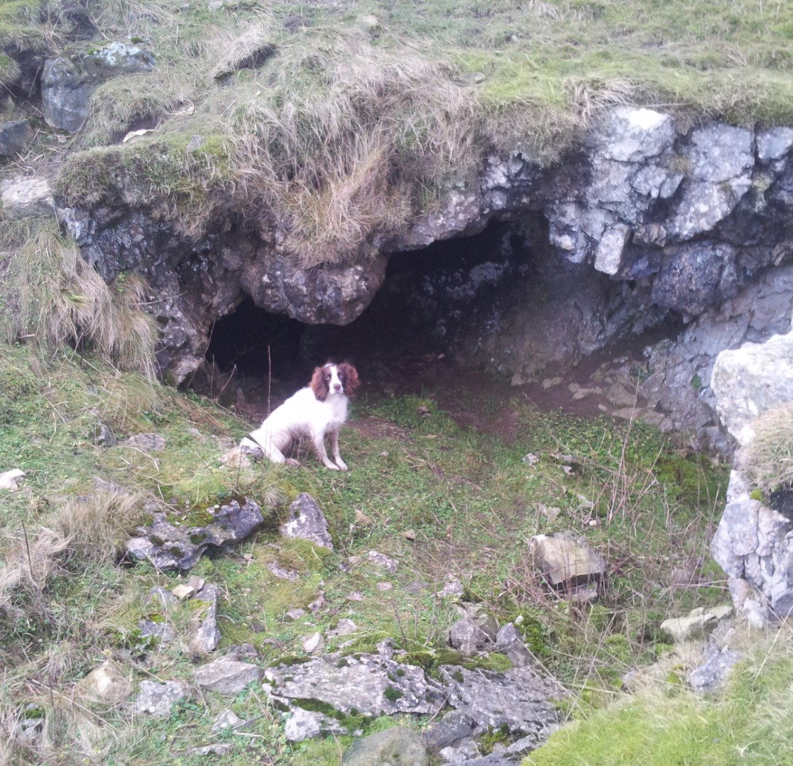 The entrance to Miners' Hole cave